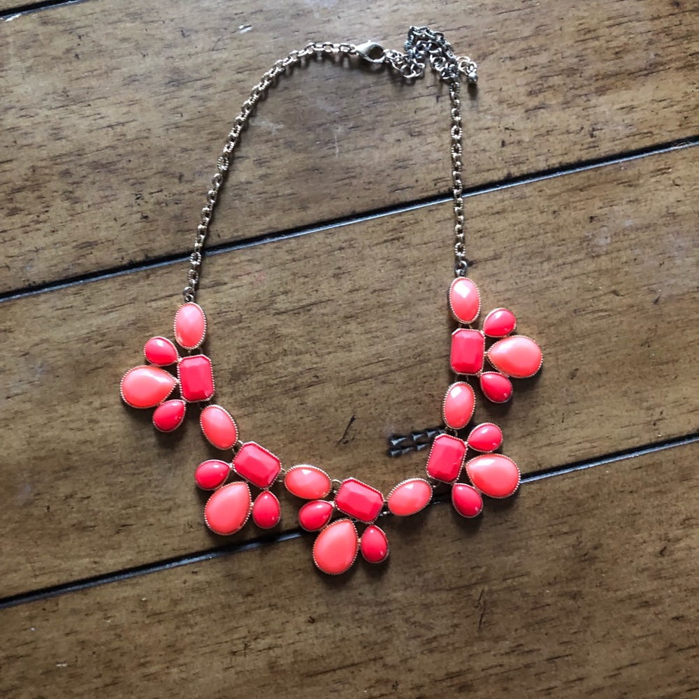 Orange Statement Necklace